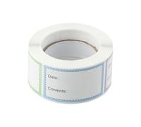 250 Count Kitchen Sticker Labels for Food Storage, for Deli and Restaurant Use (Multicolour)