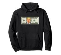 250 Dollar Bill with President Trump $250 Bill Pullover Hoodie