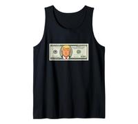 250 Dollar Bill with President Trump $250 Bill Tank Top