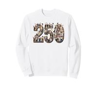 250 Historical Figures Patriotic Celebration Art Sweatshirt