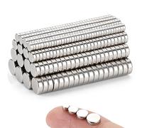 250 Pack Small Magnets for Crafts- 100pcs 3x1mm, 50pcs 4x2mm, 50pcs 5x2mm, 50pcs 6x2mm) Strong Mini Neodymium Magnets for DIY, Small Round Rare Earth Magnets for Whiteboards Fridge Office Home