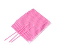 250 Pcs Micro Applicator Brushes, Micropore Brushes, Disposable Eyelash Extension Applicators for Makeup Changes and Removal, Eyelash Extensions, Oral and Dental (Pink)