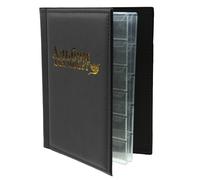 250 Pockets 10 Pages World Coin Storage Folder Album Money Collecting Holder Book Black