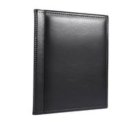 250 Pockets Album, 10 Pages Collection Book, Durable PU Leather Holder with Exquisite Workmanship, Compact Design for Tokens Medals Badges Collectors (Black)