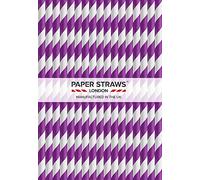250 Purple Striped Paper Straws - Manufactured in The UK to Food Safety Standards.100% Environmental Friendly, Biodegradable and Recyclable. Ideal for Cold and Hot Drinks.