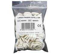250 Qualicare Latex Rubber White Finger Protectiob Bandage Dressing Cot Rolls