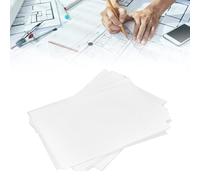 250 Sheets Tracing for Drawing, Translucent Onion Skin Trace for Transfer Art, Sketching, Sewing Patterns & Crafts, White Graphite Pad for Artists