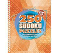 250 Sudoku Puzzles: 250 Easy to Hard Sudoku Puzzles for Adults