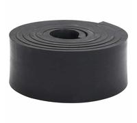 (250 x 10 x 1 cm) vidaXL Rubber Edge for Snow Plow Replacement Snow Plow Cutting Edge Black