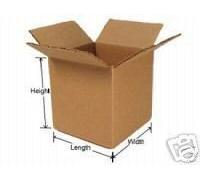 250 x Small Gift Mailing Single wall Packaging Cardboard Boxes for Royal Mail | 6x6x6"