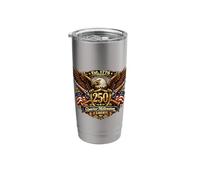 250 Year American Independence Patriotic Eagle Stainless Steel Insulated Tumbler