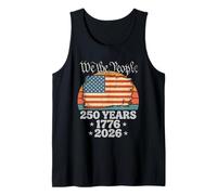 250 Years 1776 2026 American 250th Anniversary 4th of July Tank Top