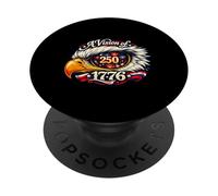 250 Years 1776 Founding Vision Majestic Bird PopSockets Adhesive PopGrip