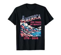 250 Years America Anniversary 250th Independence Day Beauty T-Shirt