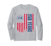 250 Years America Anniversary 250th Independence Day Freedom Long Sleeve T-Shirt