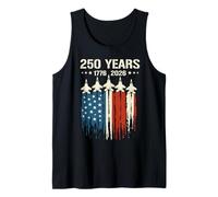 250 Years American Independence Day 4th of July Tank Top
