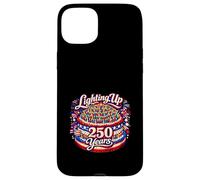 250 Years American Patriotic Celebration Cake Candles Case for iPhone 15 Plus