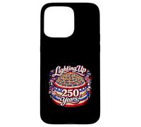 250 Years American Patriotic Celebration Cake Candles Case for iPhone 15 Pro Max
