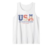 250 Years Anniversary America 1776-2026 USA 250th Birthday Tank Top