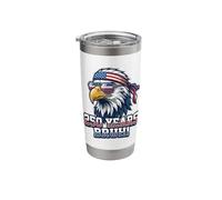 250 Years Bruh! Patriotic Eagle USA Celebration Stainless Steel Insulated Tumbler
