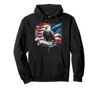 250 Years by God's Grace Family 1776-2026 Birthday American Pullover Hoodie