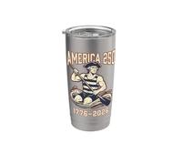 250 Years George Washington America Paddling Founding Father Stainless Steel Insulated Tumbler