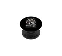 250 Years George Washington Riding a Motorcycle 1776-2026 PopSockets Adhesive PopGrip