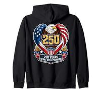 250 Years Heart Still Pounding Zip Hoodie