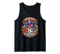 250 Years Independence Uncle Sam American Flag Patriot Tank Top