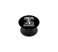 250 Years Later and Still Fighting for Democracy 1776-2026 PopSockets Adhesive PopGrip