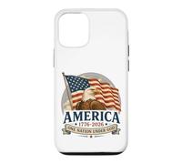 250 Years Nation Under God Catholic 250th 4th July America Case for iPhone 12/12 Pro