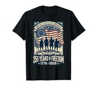 250 Years of Freedom 1776 2026 America Anniversary T-Shirt