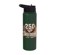 250 Years of Freedom 1776 2026 Celebration Stainless Steel Insulated Water Bottle