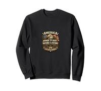 250 Years of Freedom America Eagle Honor The Past Future Sweatshirt