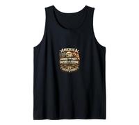 250 Years of Freedom America Eagle Honor The Past Future Tank Top