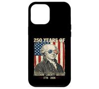250 Years Of Freedom Liberty History John Adams Retro Case for iPhone 12 Pro Max
