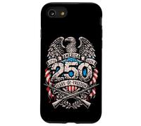 250 Years of Freedom - Patriotic US Independence Day Vintage Case for iPhone SE (2020) / 7/8