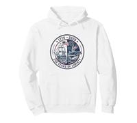 250 Years of Liberty Ship 1776-2026 American Flag Patriotic Pullover Hoodie