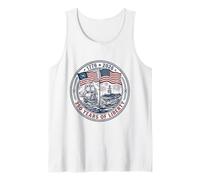 250 Years of Liberty Ship 1776-2026 Vintage Patriotic 4 July Tank Top