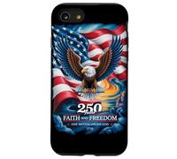 250 Years One Nation Under God - Eagle 1776 American Case for iPhone SE (2020) / 7/8