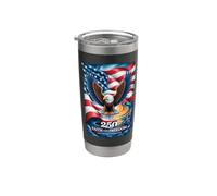 250 Years One Nation Under God - Eagle 1776 American Stainless Steel Insulated Tumbler