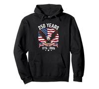 250 Years USA 1776-2026 250th Birthday America 4th July Pullover Hoodie