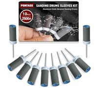 2500 Grits Sanding Drums Sandpaper Sticks Set for Dremel Tool Accessories