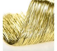 2500 Strands Decorations Tinsel Garland Tinsel Foil Fringe Icicles for Christmas Home Holiday Decor Birthday Graduation Supplies (Gold)