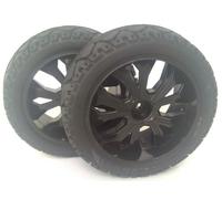 2500013 Absima RC Car Spares Buggy/Truggy Tires On-Road Black (2) New In Pack