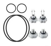 25004 Pool Filter Pump Replacement Seals Kit, Designed for Intex Systems, Includes All Necessary Parts for 2500 GPH Pumps