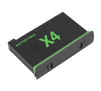 2500mAh Sports Camera Rechargeable Battery Replacement with 27% More Capacity for X4 Camera, Supports Fast Charging and Protective Circuits, Suitable for 5.7K30fps Shooting