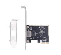 2500Mbps PCIe to RJ45 Adapter RTL8125BG, 2.5G Gigabit Ethernet Controller for Desktop Computer PCIe Gigabit Card for Streaming