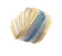 2500Pcs 1% 1/4W 0.25W Metal Film Resistor 50 Values Assortment Kit 1Ω~10MΩ Range BIANMTSW