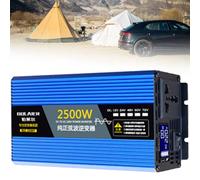 2500W-12000W Pure Sine Wave Inverter - Car Power Inverter DC 12V/24V/48V/60V/72V to AC 110V/120V/220V/230V/240V - High Efficiency Vehicle Voltage Converter Adapter